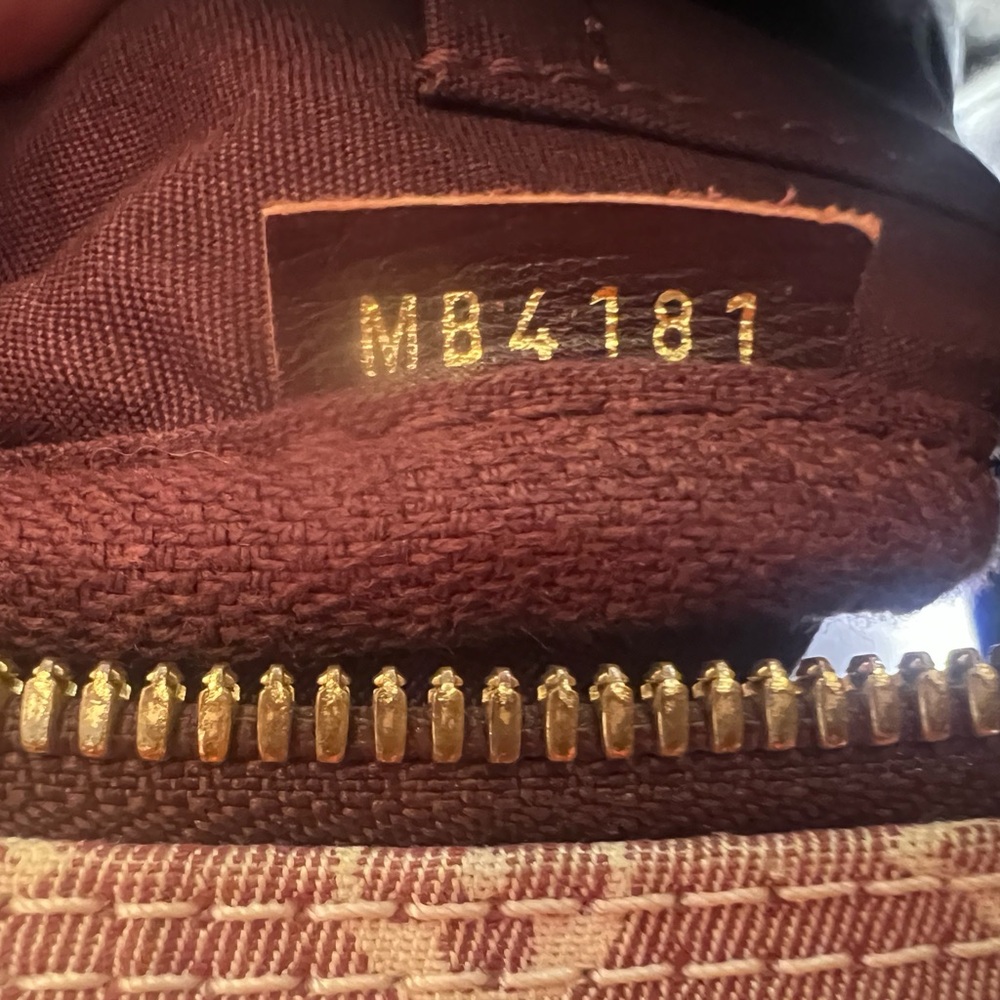 LV MONOGRAM MINI LIN BANDOULIERE SPEEDY 30 - EUC - Picture 5 of 12
